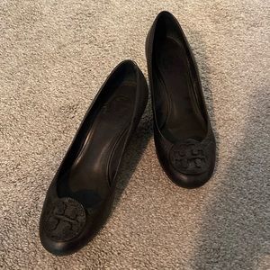 Tory Burch wedges in good condition size 7